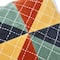 Hello Honey® Multicolor Velvet Patchwork Pillow with Kantha Stitch